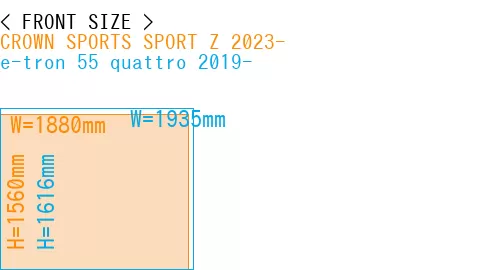 #CROWN SPORTS SPORT Z 2023- + e-tron 55 quattro 2019-